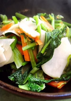 かぶと練り物の炒め煮-レシピのメイン写真