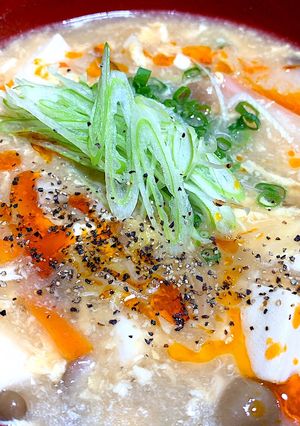 酸辣湯 つけうどん-レシピのメイン写真