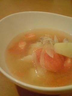 さっぱりトマトの簡単スープ-レシピのメイン写真