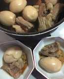 米のとぎ汁で煮たホロホロとろける豚の角煮
