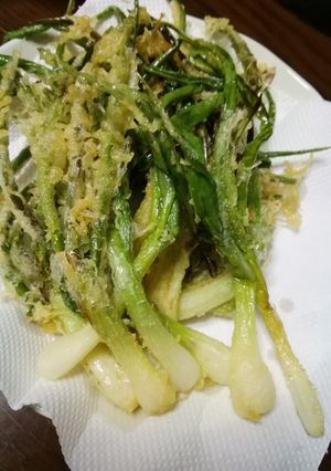 島らっきょうの天ぷら-レシピのメイン写真