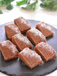 ふんわり♡米粉と米油のチョコケーキ-レシピのメイン写真