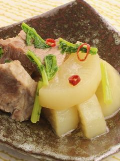 大根と豚肉の甘辛煮-レシピのメイン写真