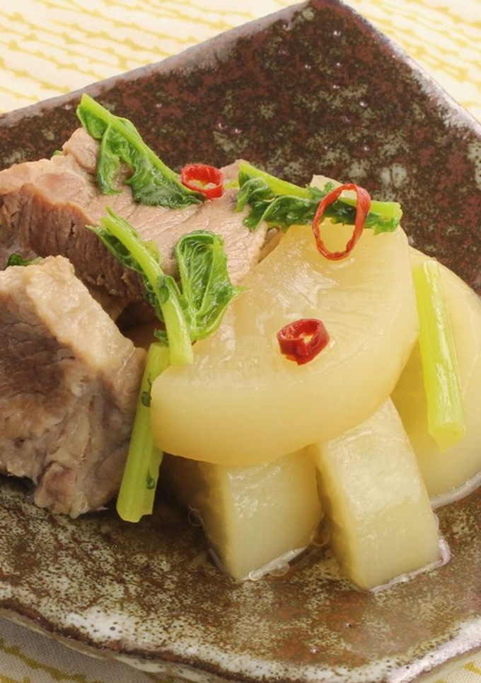 大根と豚肉の甘辛煮-レシピのメイン写真