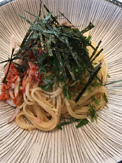 たらこのパスタ(トッピングなど)-レシピのメイン写真