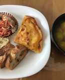 人参と豚スライスでしゃぶしゃぶサラダ