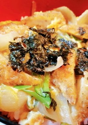 惣菜アレンジ！ささみフライの親子カツ丼-レシピのメイン写真