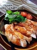 レンジで6分！BBQソース鶏チャーシュー