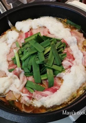 納豆と長芋のネバふわムチ鍋-レシピのメイン写真