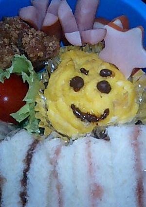 仕上げはレンジdeにっこりタマゴ焼き-レシピのメイン写真