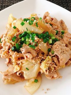 ご飯が進む!豚肉とキャベツの味噌炒め-レシピのメイン写真