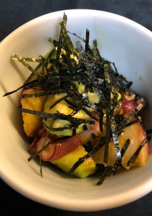 きのう何食べた8巻〜アボカドタコあえもの-レシピのメイン写真