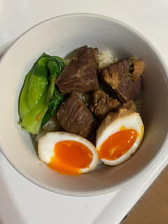 激うま!牛バラブロックで作る牛角煮丼 -レシピのメイン写真