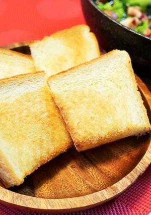 食パン4つに切って盛るだけ（5枚切りも）-レシピのメイン写真