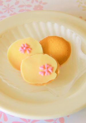 桜*ホワイトチョコクッキー-レシピのメイン写真