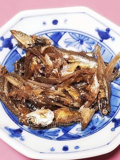 煮干しの炒り煮(無塩)(出汁がら使用)-レシピのメイン写真