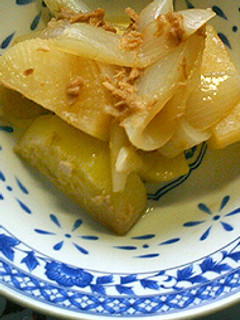 茹で大根とツナの甘辛煮-レシピのメイン写真