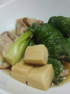 ✿ฺロールチンゲン菜✿ฺ高野豆腐入り✿ฺ-レシピのメイン写真