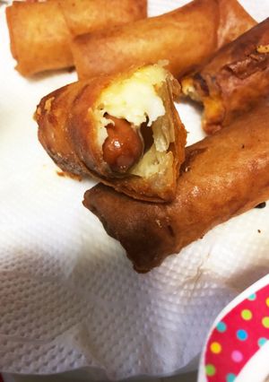 チーズウインナー春巻き-レシピのメイン写真