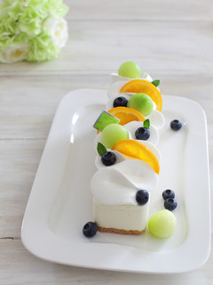 簡単☆ふんわりレアチーズムースケーキ-レシピのメイン写真