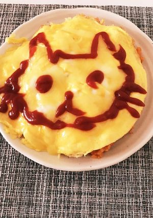 ふわとろ甘めチーズオムライス-レシピのメイン写真