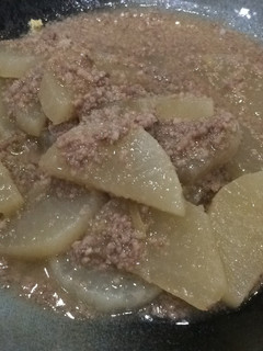 お鍋ひとつでできる大根とひき肉あんかけ♬-レシピのメイン写真