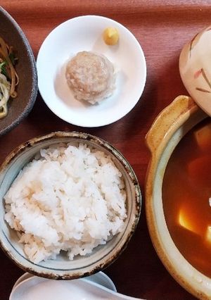 夕飯(1/12)わかめと玉葱のスープ-レシピのメイン写真