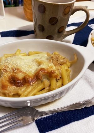 お肉を使ったマカロニグラタン-レシピのメイン写真
