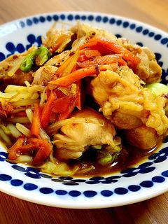 鶏肉ともやしのオイスター炒め-レシピのメイン写真