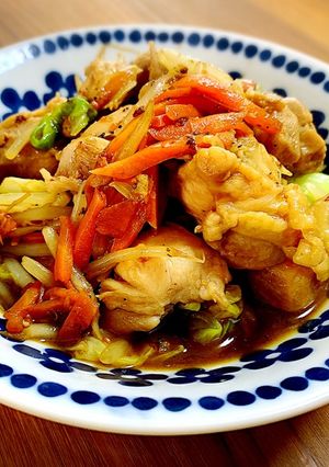 鶏肉ともやしのオイスター炒め-レシピのメイン写真