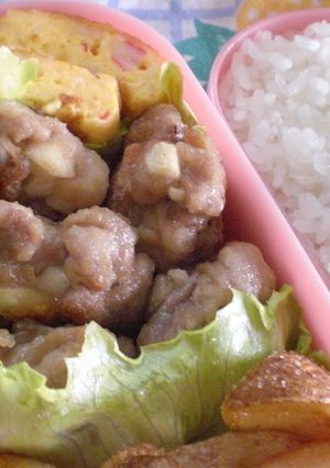 お弁当に♪豚肉とはんぺんの寄せ揚げ-レシピのメイン写真
