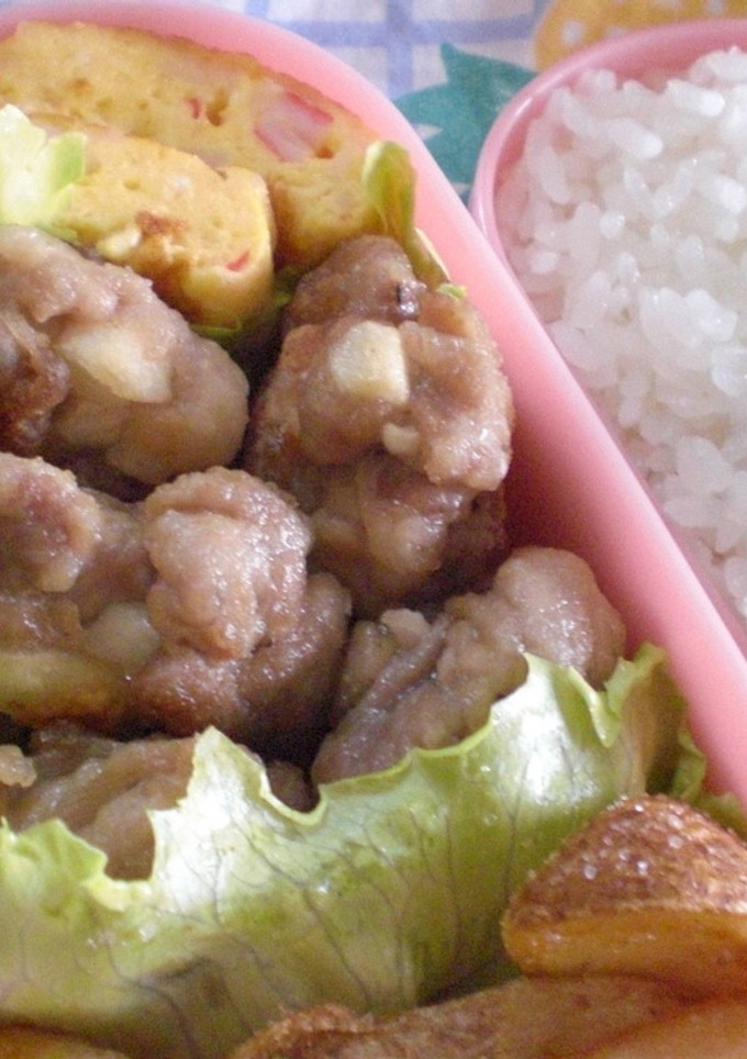お弁当に♪豚肉とはんぺんの寄せ揚げ-レシピのメイン写真
