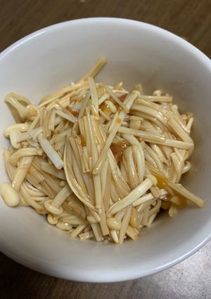 簡単おつまみ☆えのきの梅和え(なめ茸)-レシピのメイン写真