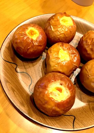 焼きりんごプリン-レシピのメイン写真