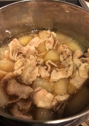 大根と豚バラ煮-レシピのメイン写真