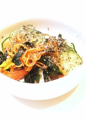 タコとわかめの酢の物-レシピのメイン写真