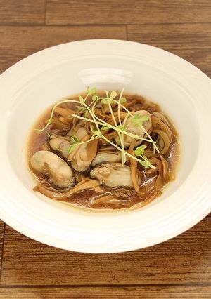簡単！ぷりぷり☆カキのオイスタ煮-レシピのメイン写真