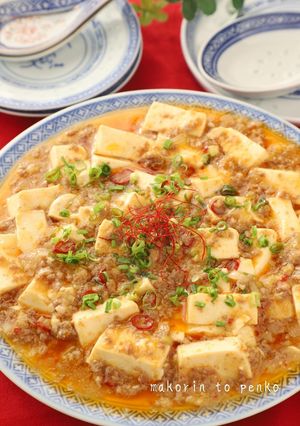 簡単！麻婆豆腐【肉そぼろアレンジ】-レシピのメイン写真
