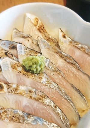 タチウオの酢締め炙り-レシピのメイン写真