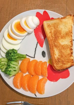 忙しい朝に！簡単ワンプレート朝ごはん-レシピのメイン写真