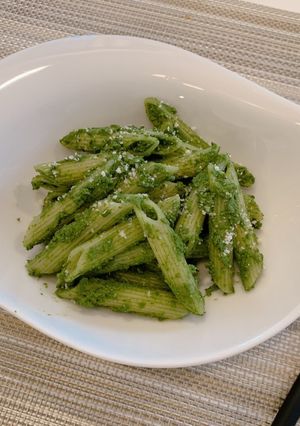 春菊のジェノベーゼパスタ-レシピのメイン写真