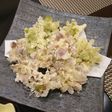 フキノトウと赤花フキノトウの天ぷら