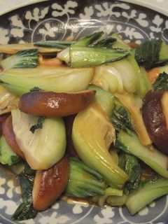 万能オイスターソース炒め~椎茸と青梗菜~-レシピのメイン写真