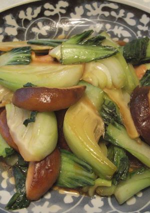 万能オイスターソース炒め～椎茸と青梗菜～-レシピのメイン写真