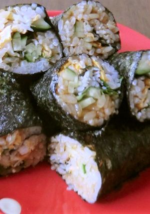 つけてみそかけてみその、かんたん恵方巻-レシピのメイン写真