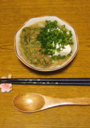 メカブ納豆冷奴おろし-レシピのメイン写真