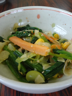 学校給食♪小松菜サラダ-レシピのメイン写真
