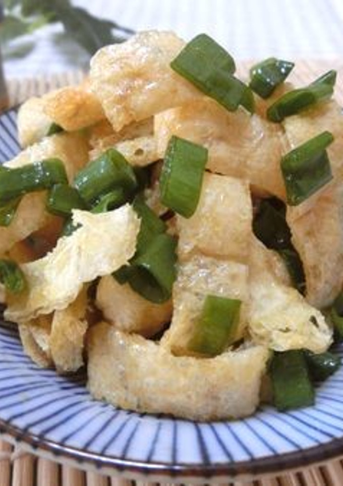 サクサク油揚げのねぎまみれ-レシピのメイン写真
