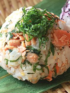 鮭と大葉の混ぜ寿司-レシピのメイン写真