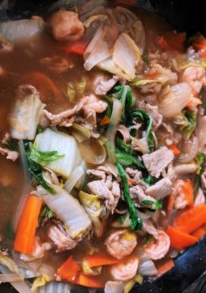 炒めて終わり、中華丼の具-レシピのメイン写真